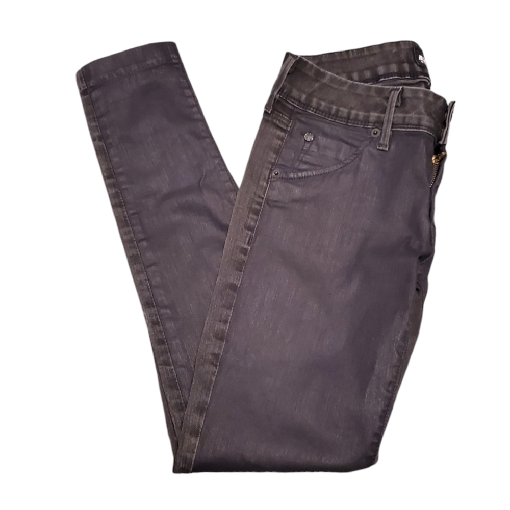 Hudson Collin Vice Versa Skinny Gray Jeans Size 27